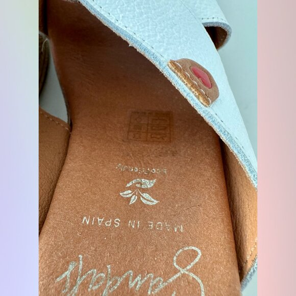 Oh! My Sandals White Leather Platform Sandals – Size 39/8.5US - Picture 4 of 6